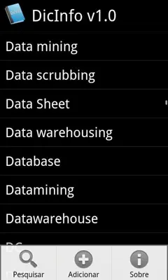DicInfo android App screenshot 2